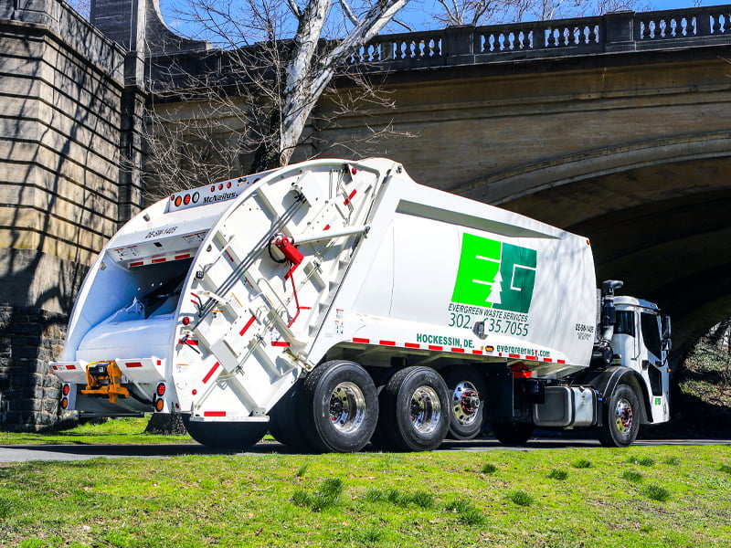 Rear Loader Refuse Truck